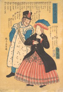Russen, 1861 10e maand door Kunihisa