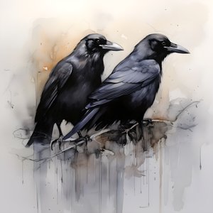 zicht op 2 anatomisch correcte raven 1
