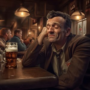 Fotorealistische Oostenrijkse man in zijn werkkleding 2