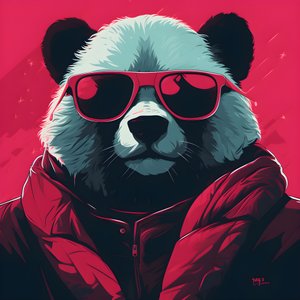 Panda met Bril 3