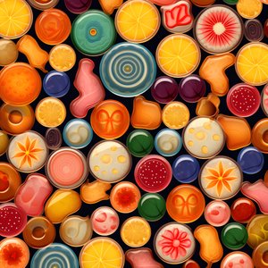 Patroon van Jelly Snoepjes 2