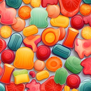 Patroon van Jelly Snoepjes 3