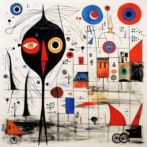 Surrealistische illustraties van Joan Miró 2