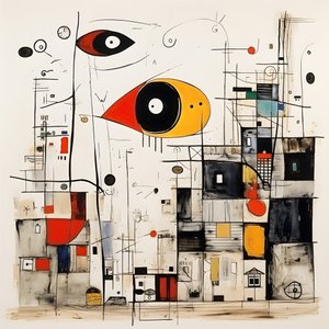 Surrealistische illustraties van Joan Miró 3