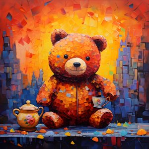 Teddybeer en honingpot 3