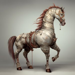 anthropomorf paard 2