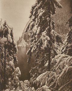 Der Konigssee bei Berchtesgaden door Kurt Hielscher