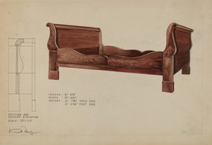 Sleigh Bed door Kurt Melzer