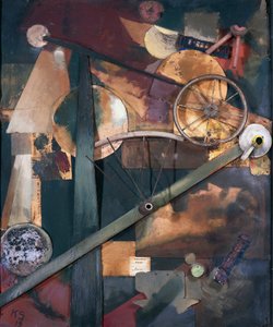 Constructie voor edele dames door Kurt Schwitters