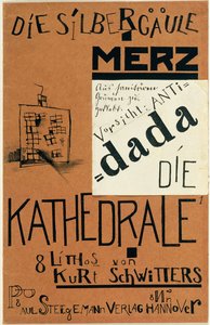 Omslag van "Die Kathedrale" door Kurt Schwitters door Kurt Schwitters