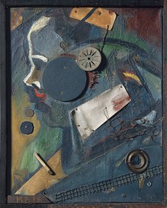 Merzbild 1A De Psychiater, 1919