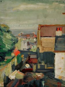 Landschap van Douglas door Kurt Schwitters