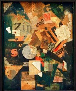 Overwinningsbeeld door Kurt Schwitters
