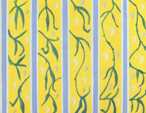 Behangranken, 2004 (acrylverf op doek) door Kurtis L. Miller