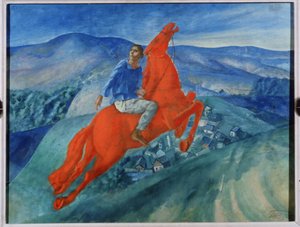 Fantasie door Kuzma Sergeevich Petrov Vodkin