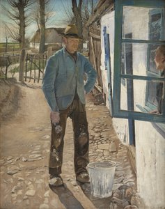 Het oude huis witten door Laurits Andersen Ring