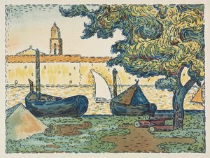 St. Tropez (De Haven van St. Tropez) door L