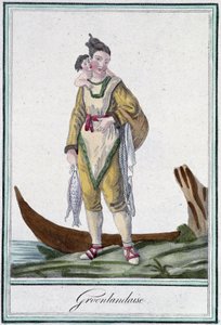 Groenlandse - in "Encyclopedie van Reizen" door J. Grasset Saint Sauveur, ed. Deroy, Parijs door L.F. Labrousse