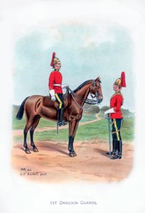 1e Dragonders, 1915 door L. E. Buckell