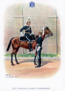 6e Dragonders Carabiniers, 1915