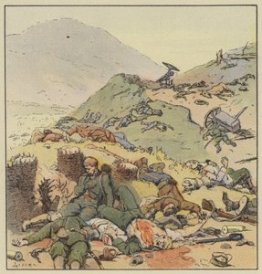 Loopgraaf verlaten door de Russen, Liao-Yang
