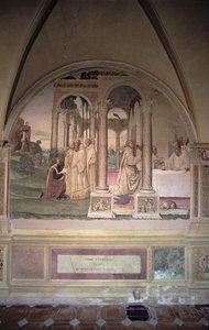 Het leven van St. Benedictus door L. Signorelli
