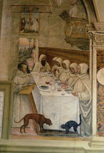 Het Leven van St. Benedictus (detail)