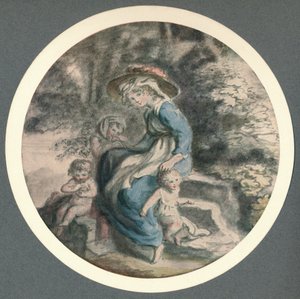 Lady Herbert en haar kinderen, 1903