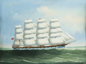 De Britse viermaster 
