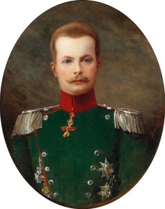 Portret van hertog Maximiliaan Emanuel in Beieren 1849-1893 door Lajos Bruck