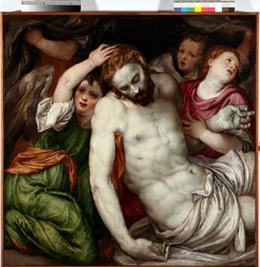 Pieta en engelen (Pieta met engelen)