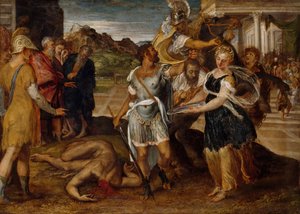 De Executie van Johannes de Doper, 16e eeuw