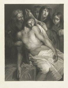 Graflegging van Christus door Lambertus Antonius Claessens