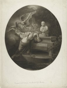 Memorieprent voor Hendrik Hooft Daniëlsz. door Lambertus Antonius Claessens