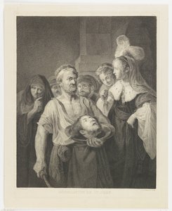 Salome ontvangt het hoofd van Johannes de Doper door Lambertus Antonius Claessens