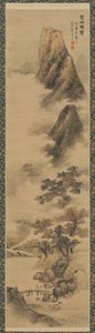 Opruimen van Herfstnevels in de Chu Bergen, 1600s door Lan Ying