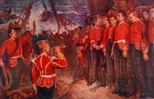 Het zinken van de Birkenhead, 25 februari 1852 door Lance Calkin