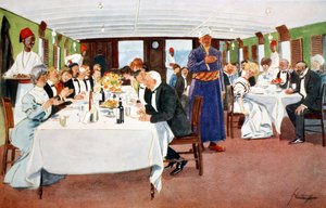 De toespraak na het diner, 1908