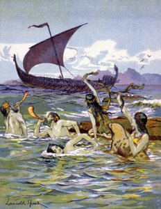 Jason en het Gulden Vlies, ca. 1900 (illustratie)
