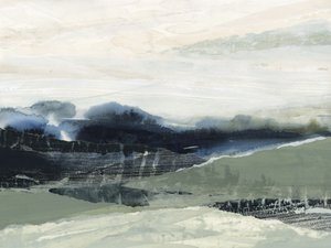 Rustig abstract landschap