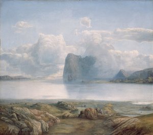 Eiland Borgøy door Lars Hertervig