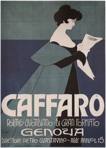 Caffaro Genua Krant, 1901 door Laskowski