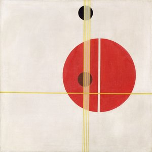 Q 1 Suprematistisch, 1923 door Laszlo Moholy Nagy