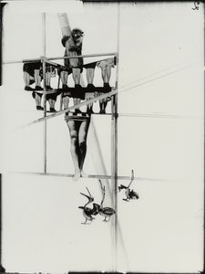 Structuur van de Wereld, ca. 1925 door Laszlo Moholy Nagy
