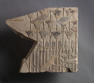 Vissen spietsen door Late Period Egyptian