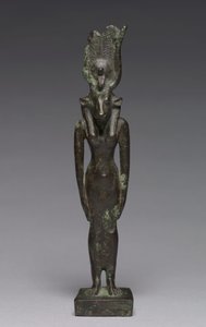 Statuette van Hathor, 664-30 v.Chr.