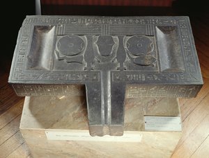 Votief tafel van Hor-ir-aa, Saïtisch