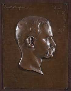 Portretreliëf van Dr. Stimson, c.1880