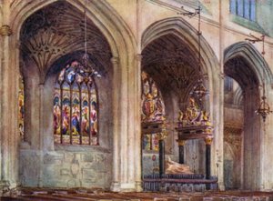 Bath Abbey, Graf van Bisschop Montague