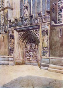 Bath Abbey, Westelijke Deur